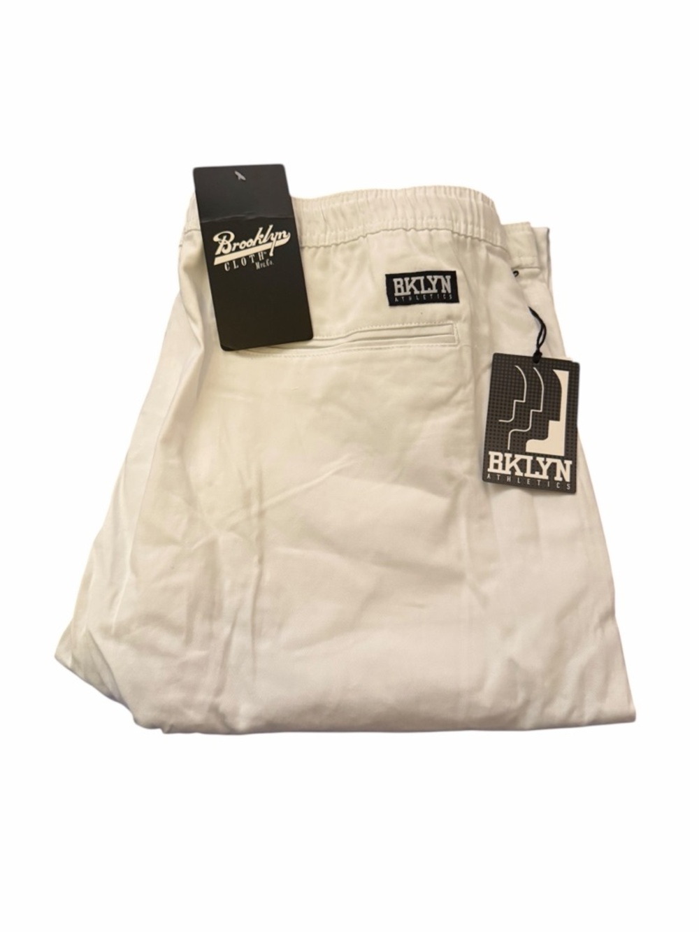 Brooklyn Cloth White CORE JOGGER PANTS NWT Size XXL - Picture 3 of 5